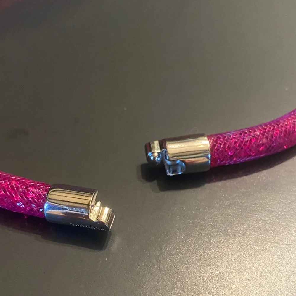 Swarovski Fuchsia Crystal choker - Picture 5 of 5